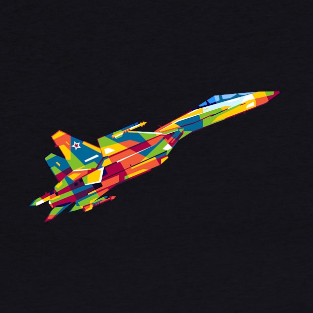 SU 35 Flanker by wpaprint